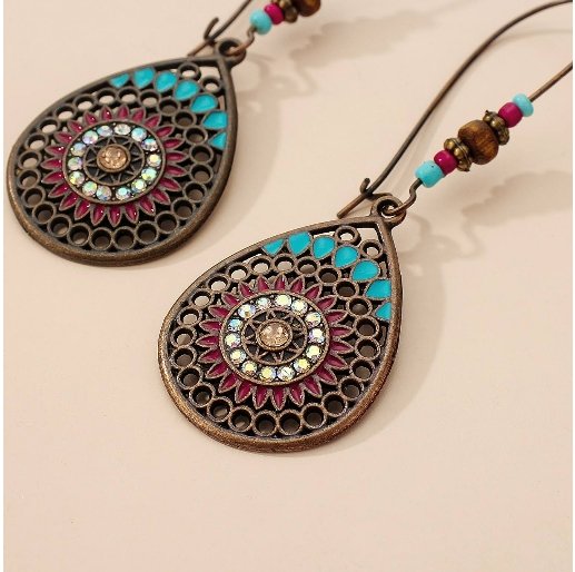 Beautiful Boho Waterdrop Earrings - BloomBliss.com