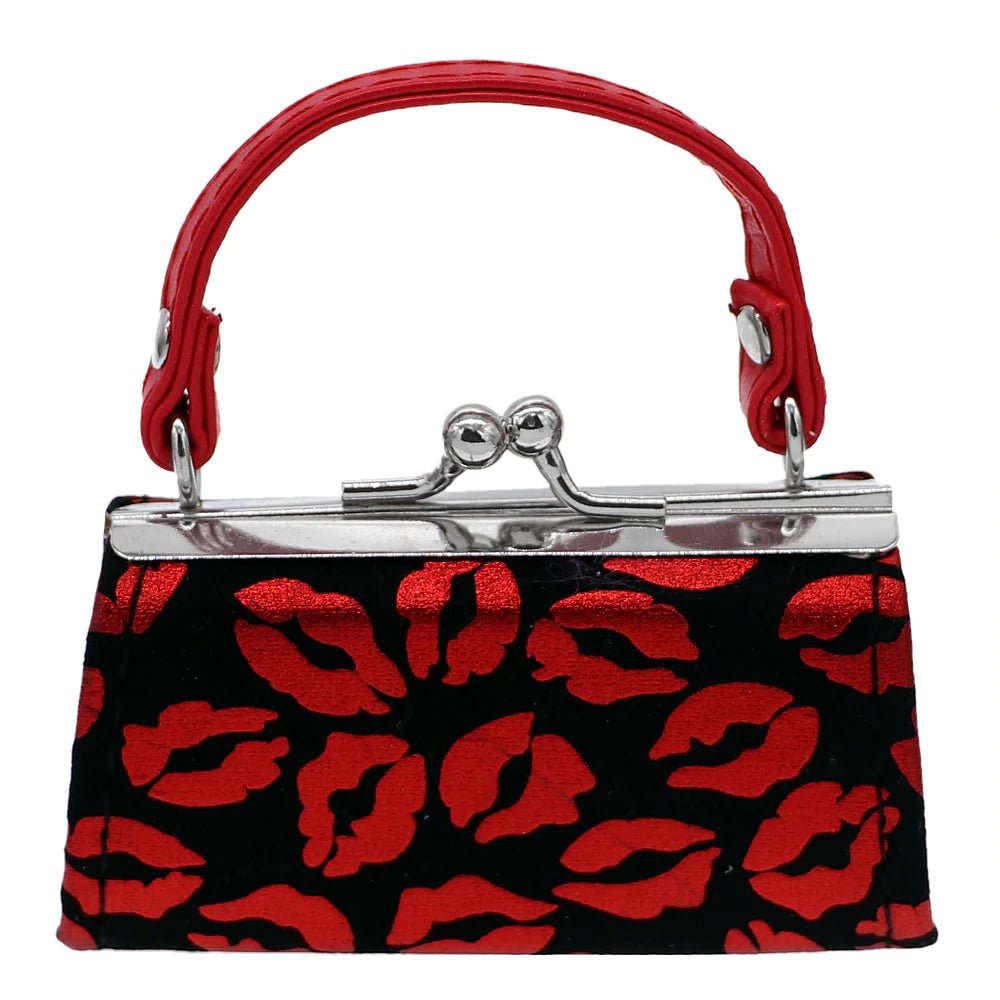 Cute Kisses Mini Coin Keychain Purses - BloomBliss.com