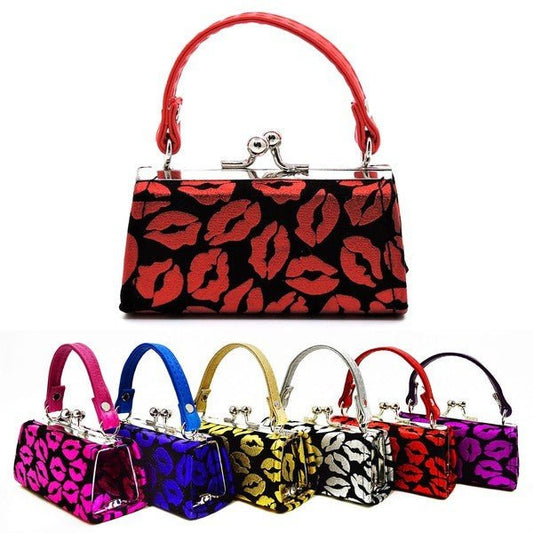 Cute Kisses Mini Coin Keychain Purses - BloomBliss.com