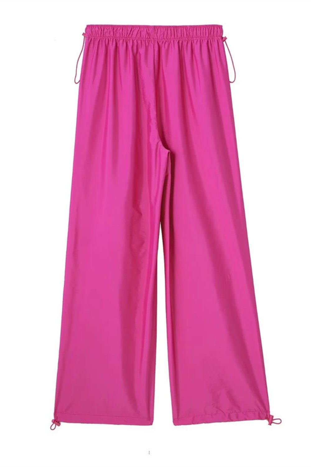 Drawstring Waist Pants with Pockets - BloomBliss.com
