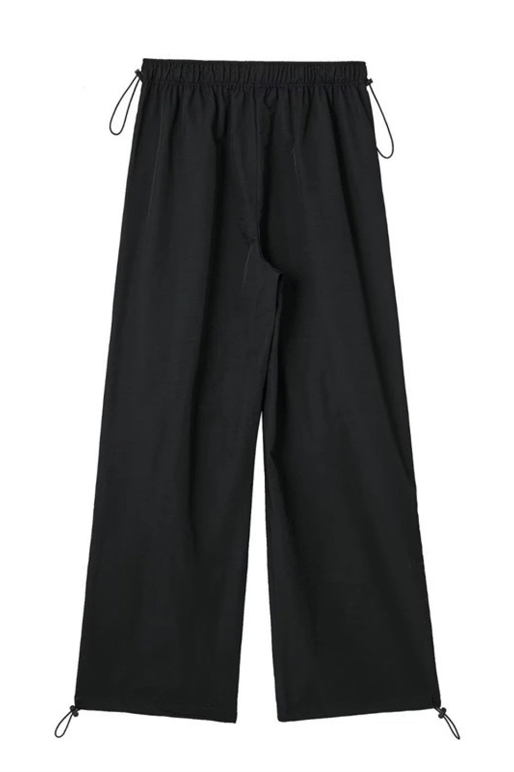 Drawstring Waist Pants with Pockets - BloomBliss.com