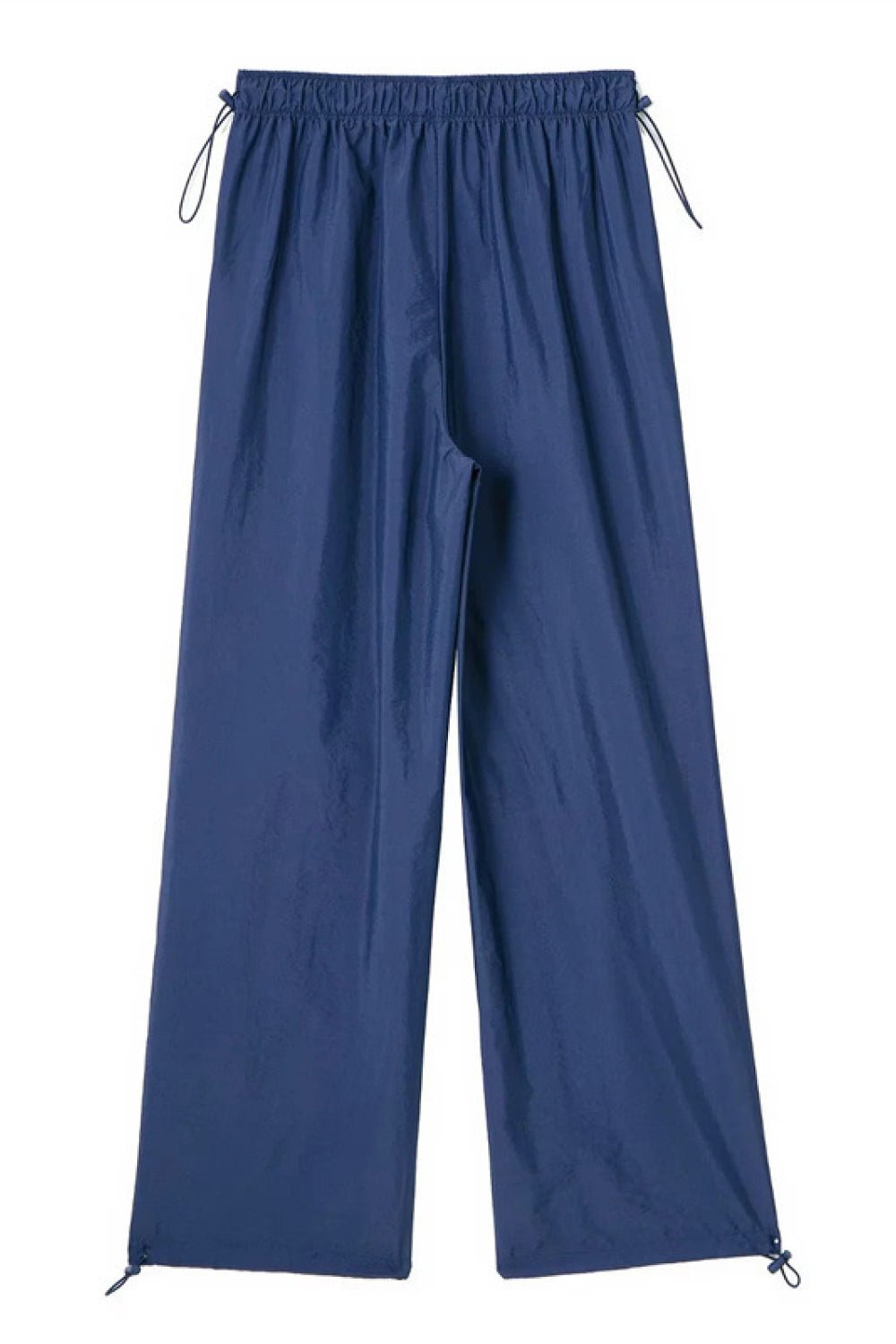 Drawstring Waist Pants with Pockets - BloomBliss.com