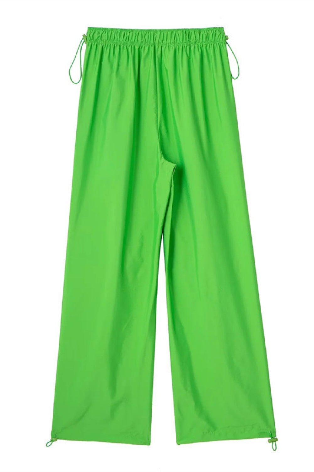 Drawstring Waist Pants with Pockets - BloomBliss.com