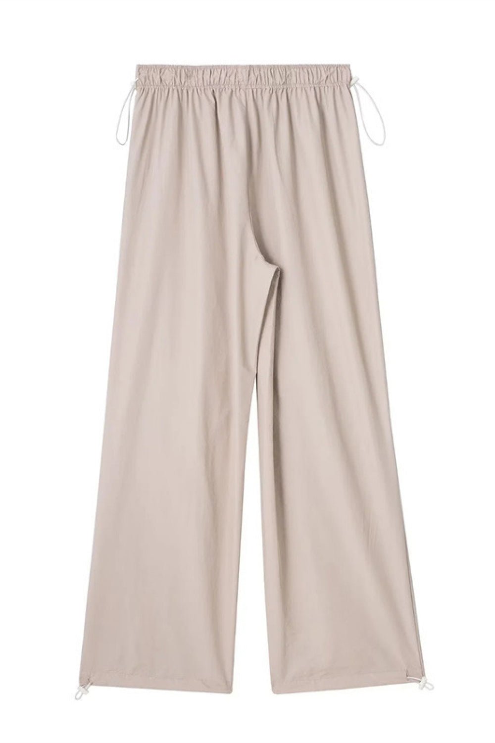 Drawstring Waist Pants with Pockets - BloomBliss.com