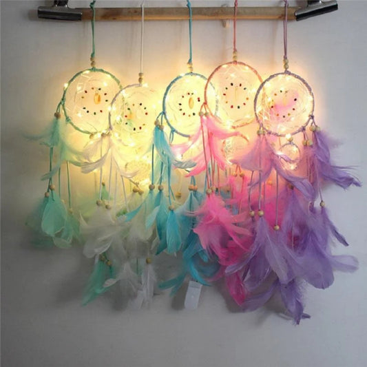 Dream Catcher with LED Lights - BloomBliss.com
