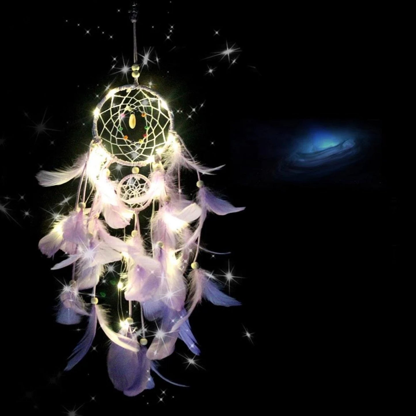 Dream Catcher with LED Lights - BloomBliss.com