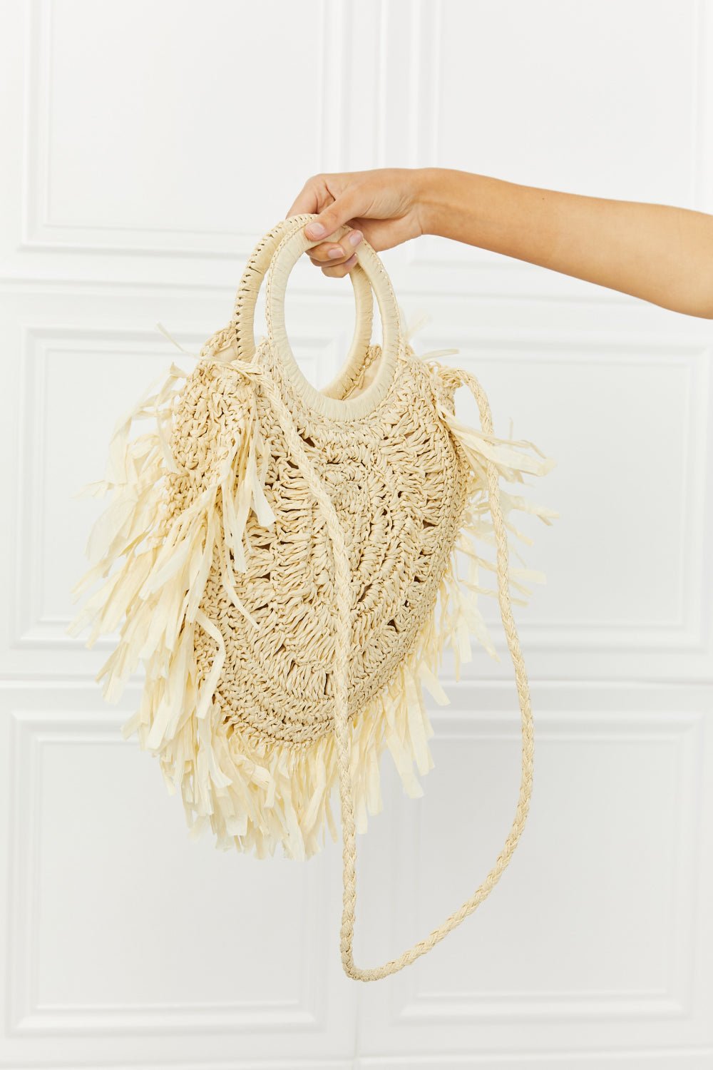 Fame Found My Paradise Straw Handbag - BloomBliss.com