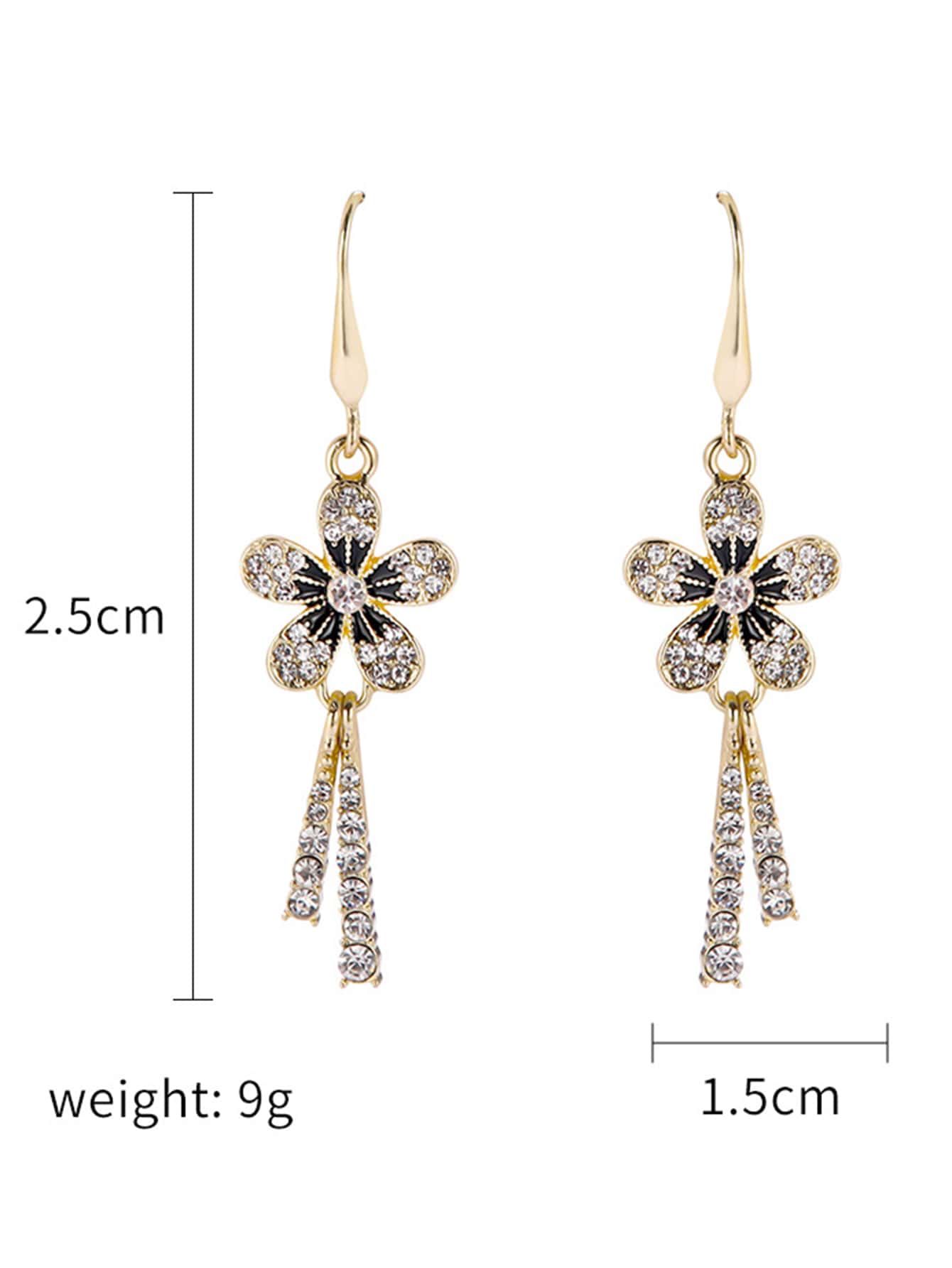 Shimmering Rhinestone Flower Petals - BloomBliss.com