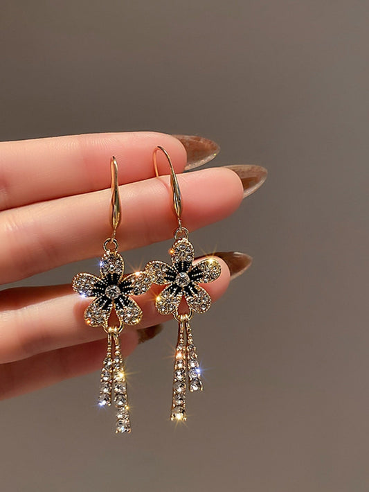 Shimmering Rhinestone Flower Petals - BloomBliss.com