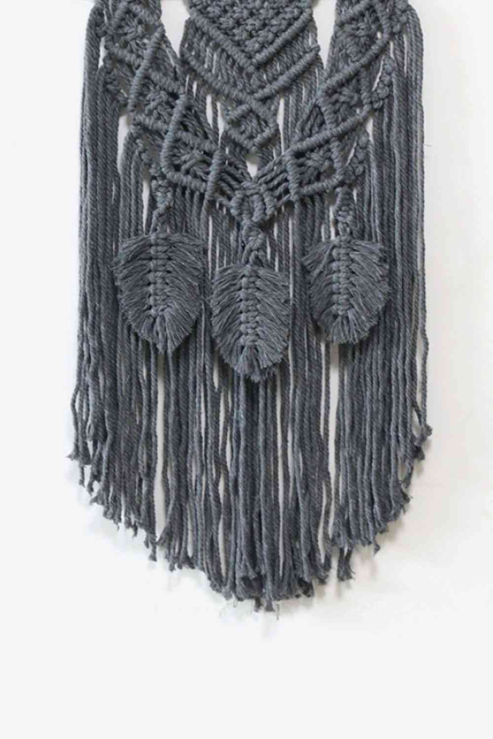 Fully Handmade Fringe Macrame Wall Hanging - BloomBliss.com