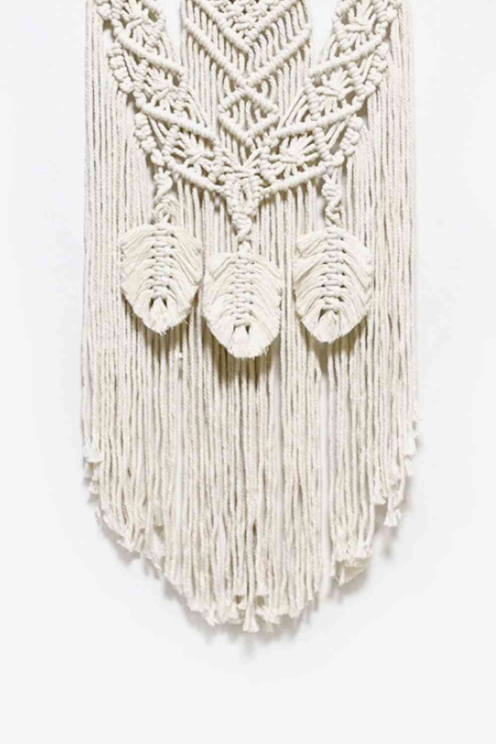 Fully Handmade Fringe Macrame Wall Hanging - BloomBliss.com