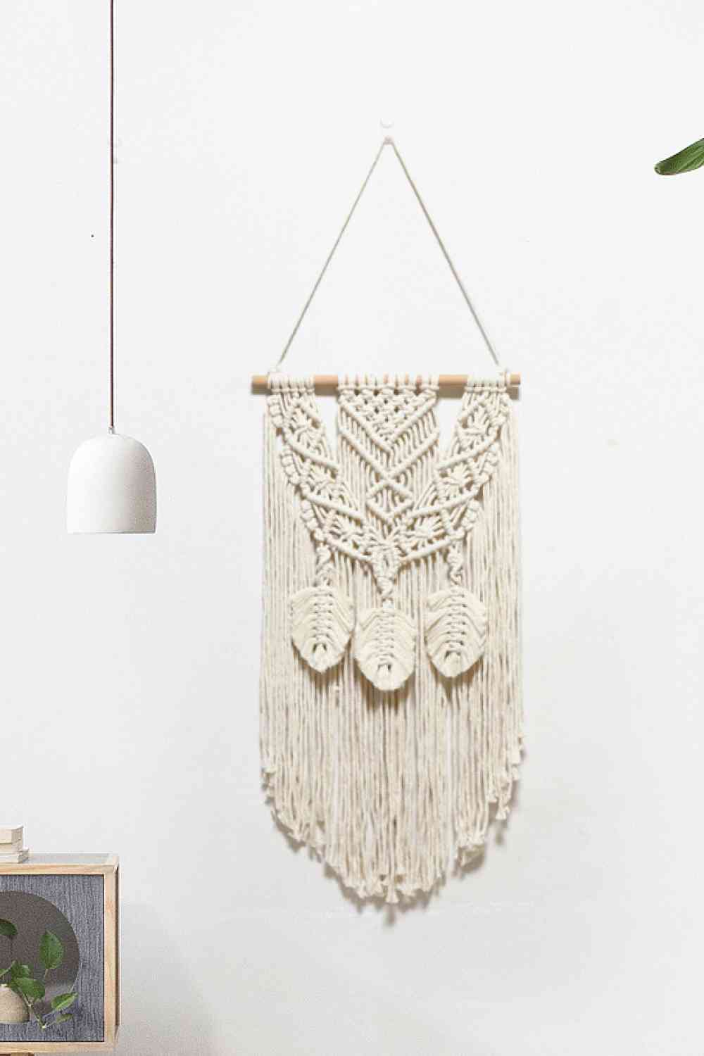 Fully Handmade Fringe Macrame Wall Hanging - BloomBliss.com