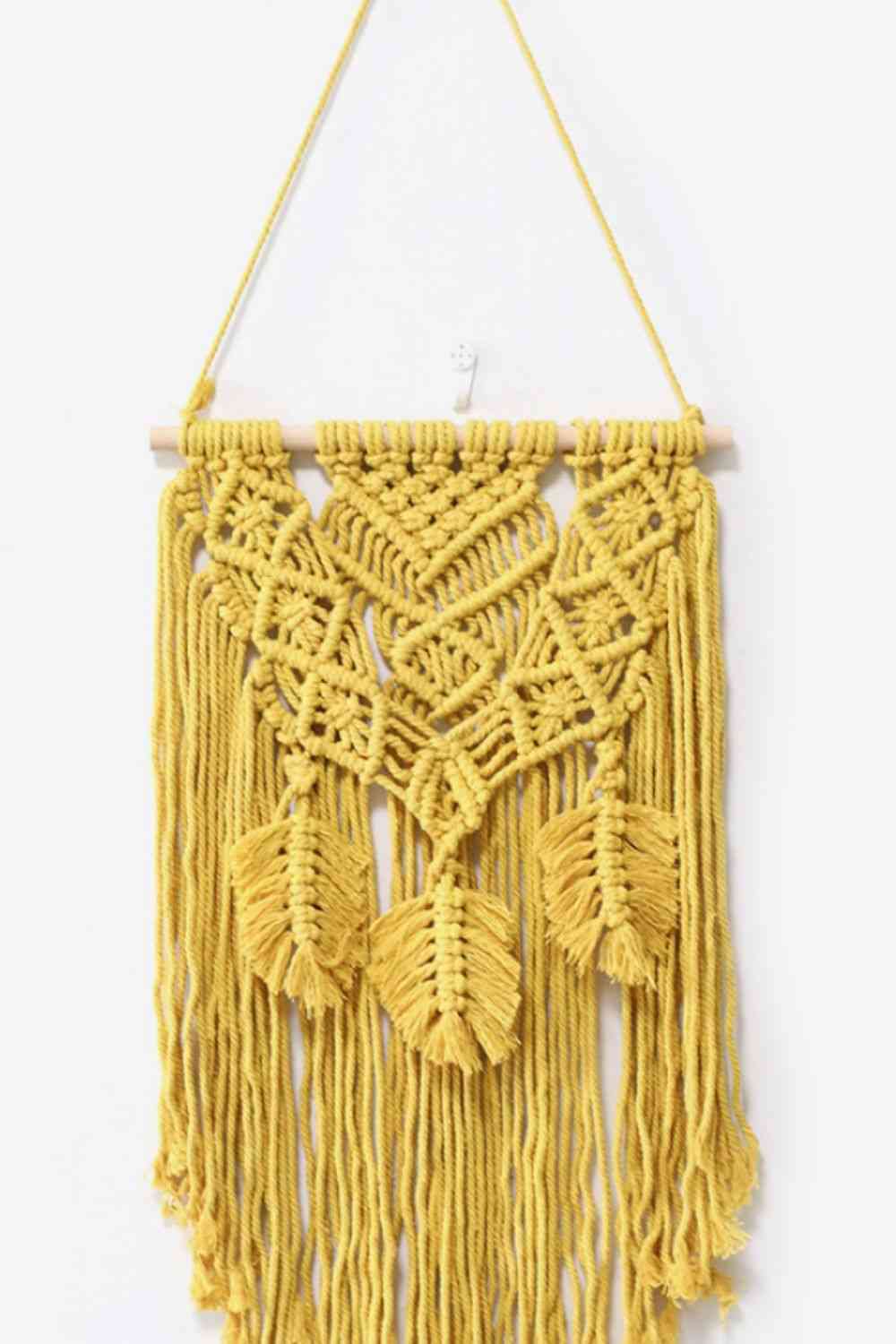 Fully Handmade Fringe Macrame Wall Hanging - BloomBliss.com