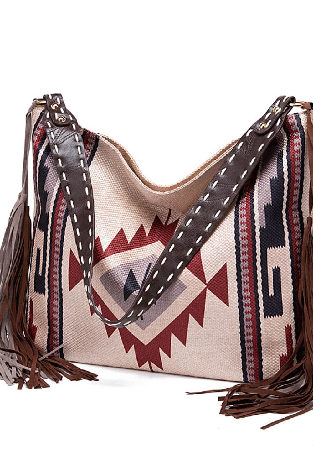 Geometric Canvas Tote Bag - BloomBliss.com
