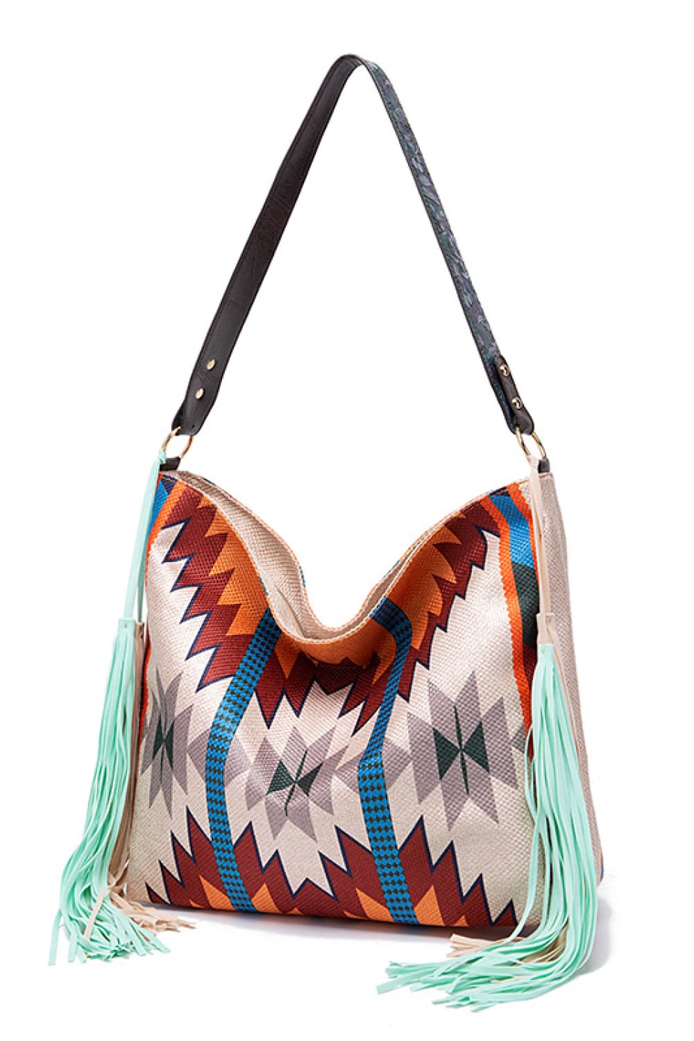 Geometric Canvas Tote Bag - BloomBliss.com