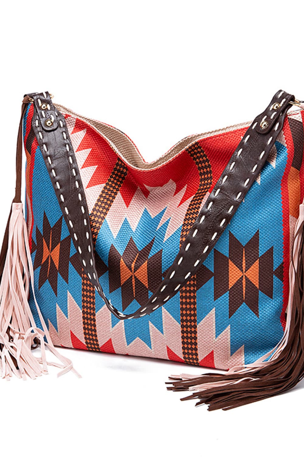 Geometric Canvas Tote Bag - BloomBliss.com