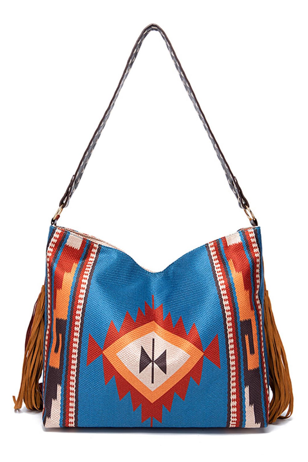 Geometric Canvas Tote Bag - BloomBliss.com