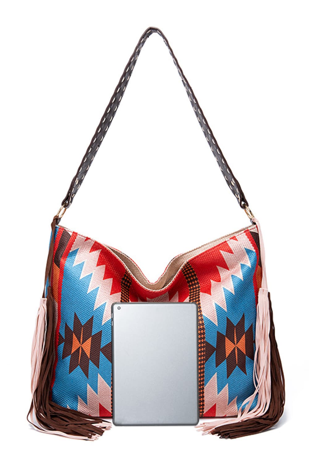Geometric Canvas Tote Bag - BloomBliss.com