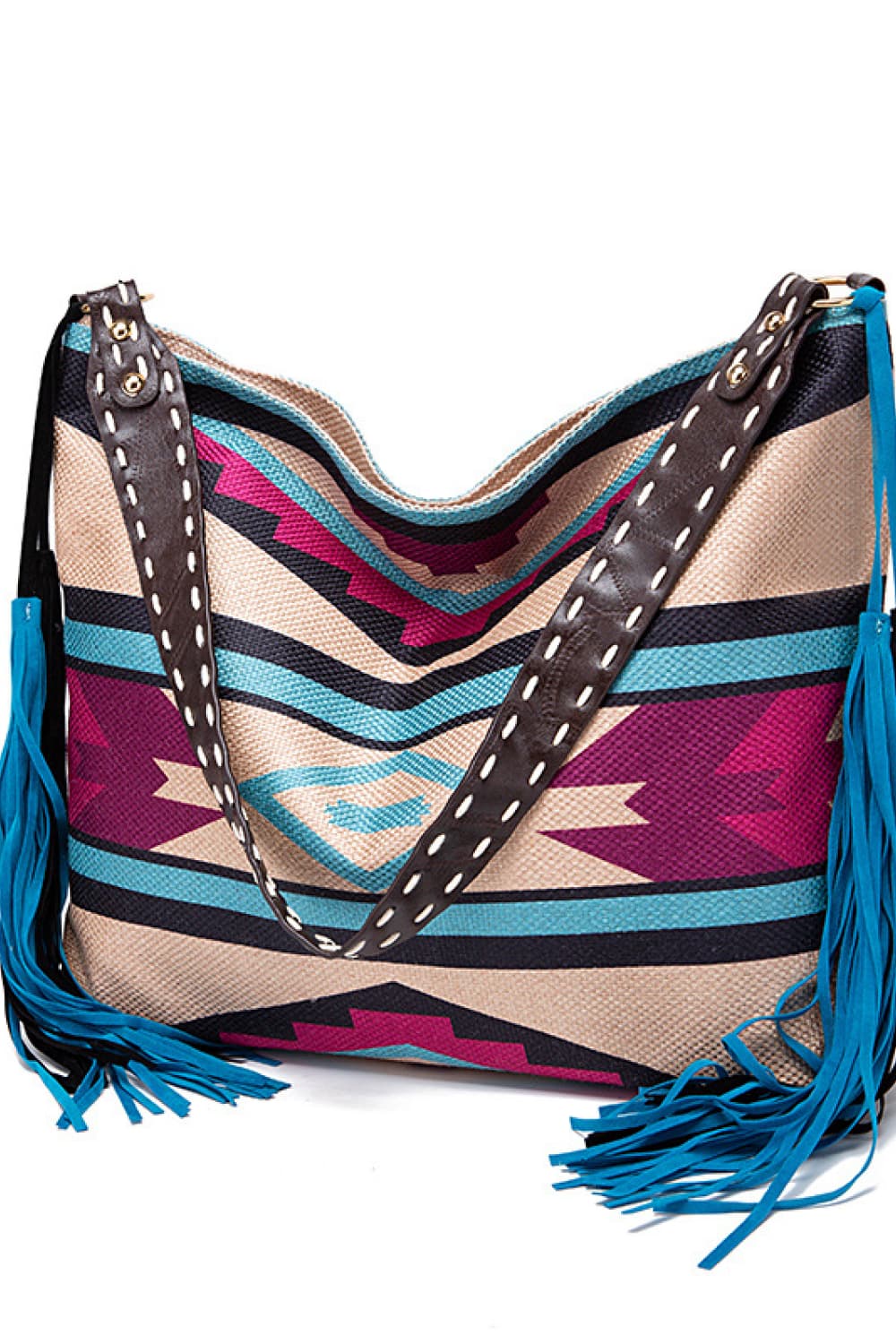 Geometric Canvas Tote Bag - BloomBliss.com