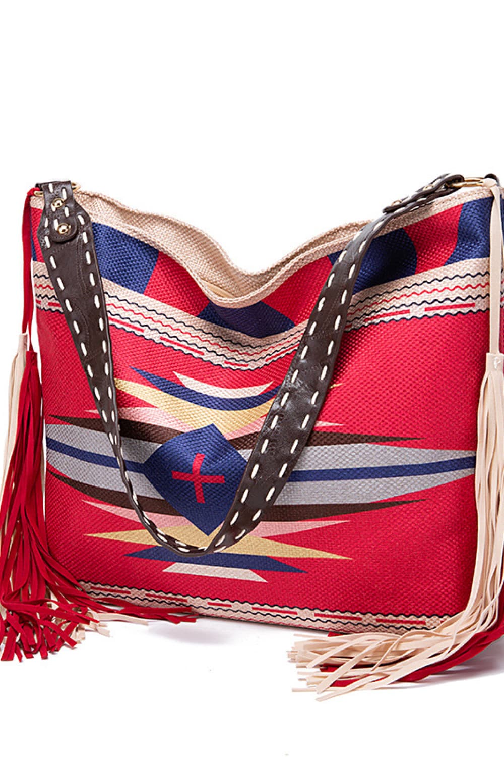 Geometric Canvas Tote Bag - BloomBliss.com