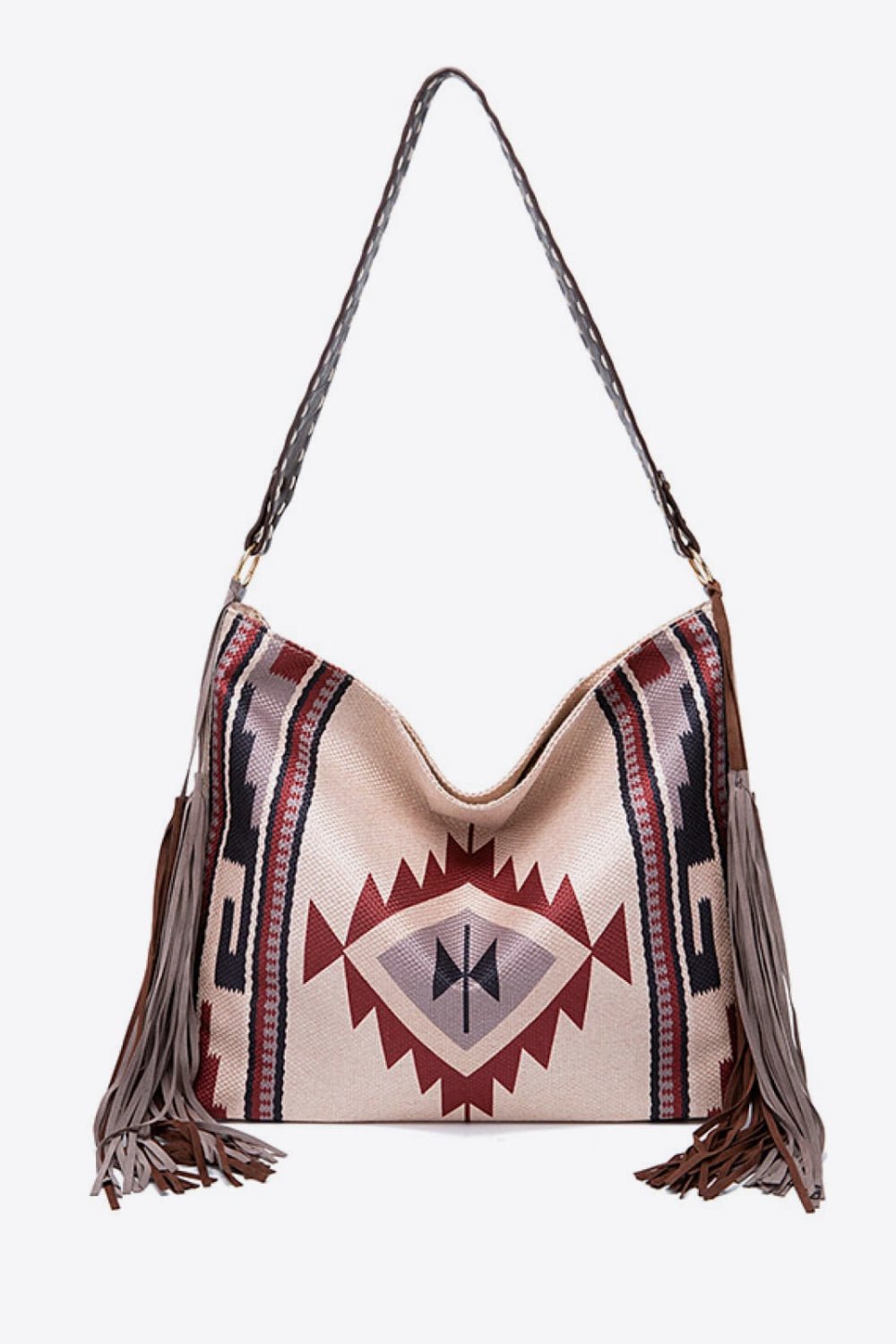 Geometric Canvas Tote Bag - BloomBliss.com