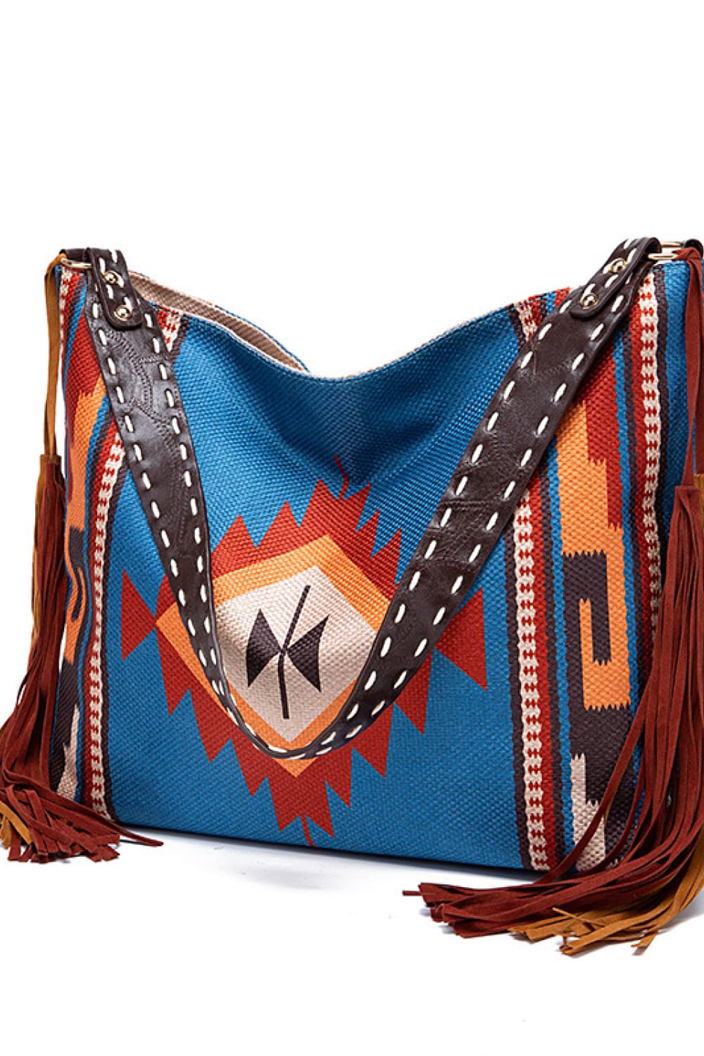 Geometric Canvas Tote Bag - BloomBliss.com