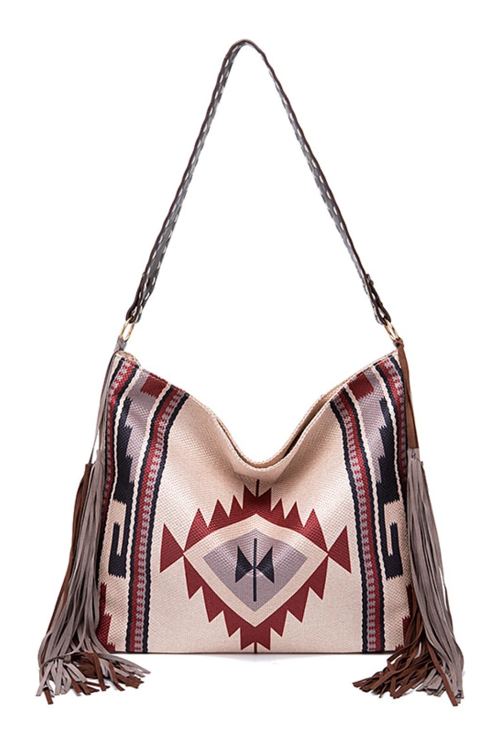Geometric Canvas Tote Bag - BloomBliss.com