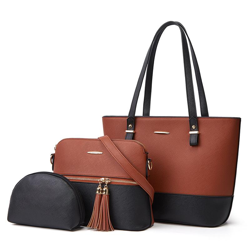 Graceful Lady 3 piece Tassel Handbag Set - BloomBliss.com