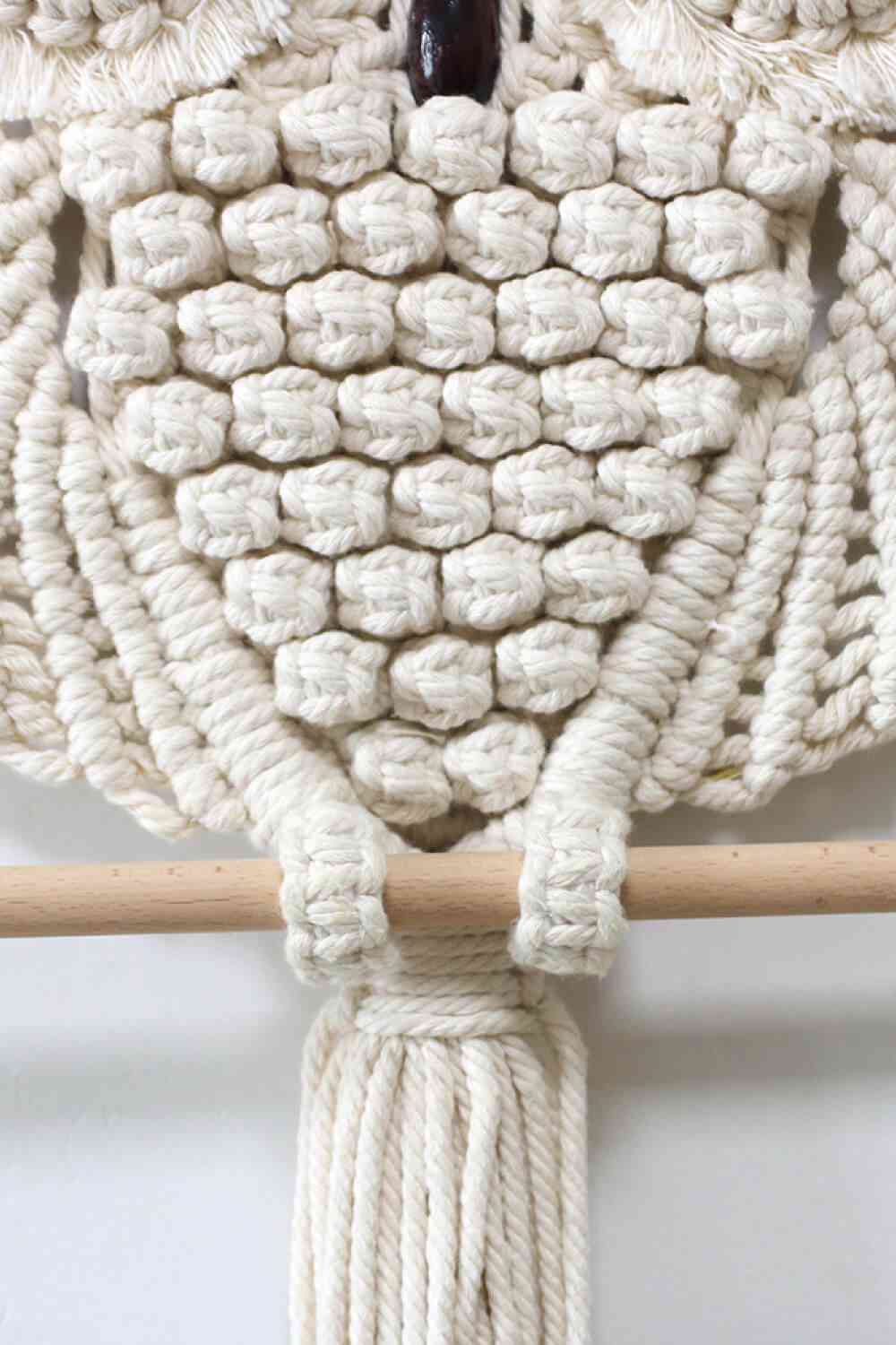 Hand-Woven Owl Macrame Wall Hanging - BloomBliss.com