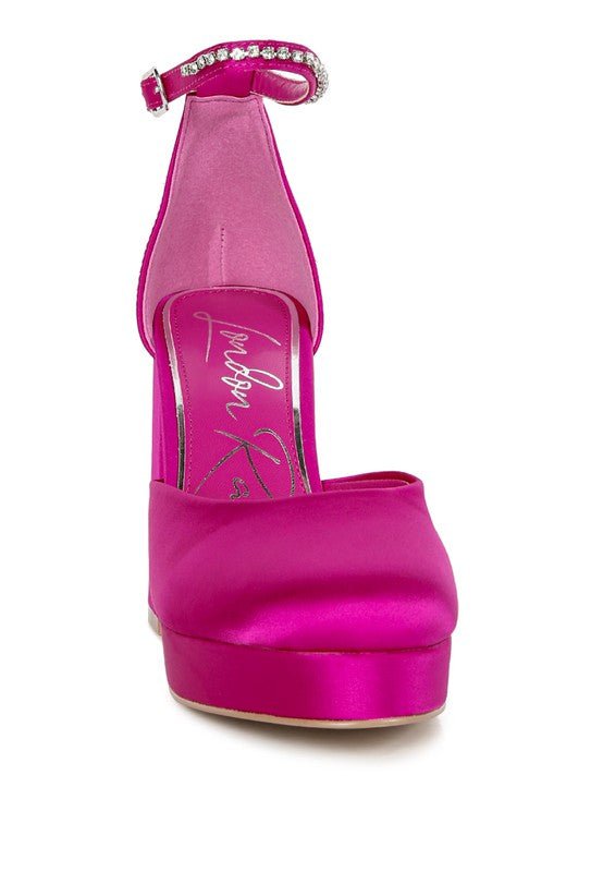 Hettie Mid Heel Sandals - BloomBliss.com