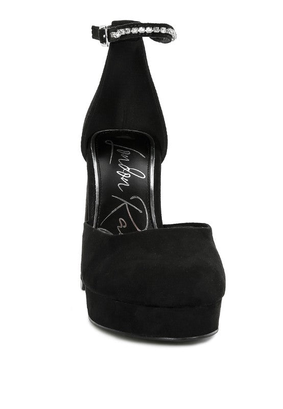 Hettie Mid Heel Sandals - BloomBliss.com