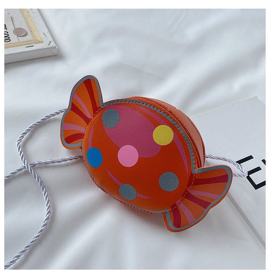 Kid's Polka-Dot Candy Wrapper Purse - BloomBliss.com