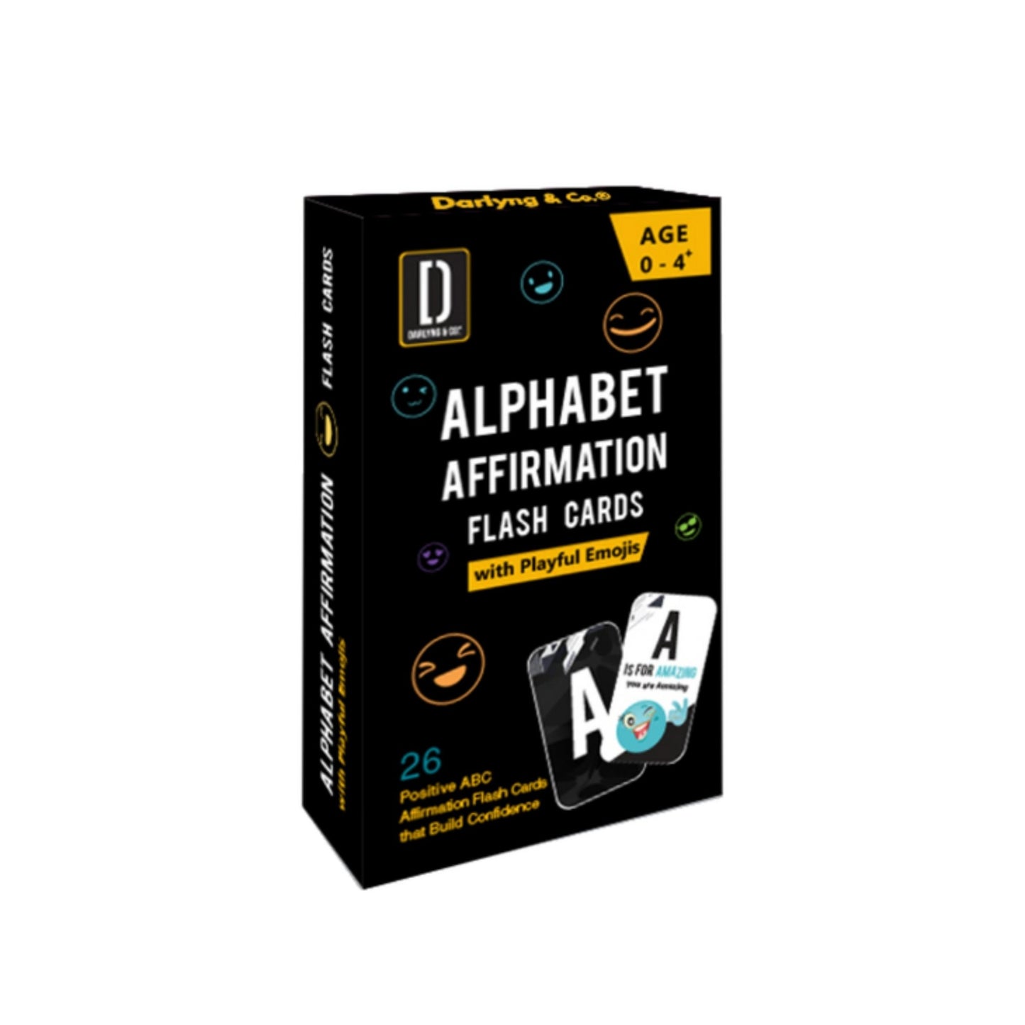 Kids Positive Alphabet Emoji Affirmations - BloomBliss.com