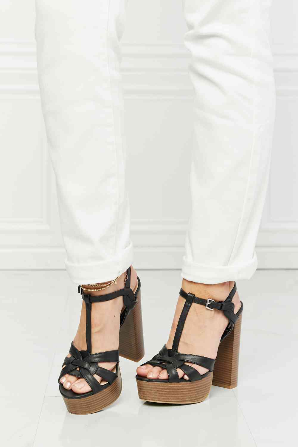 Legend She's Classy Strappy Heels - BloomBliss.com