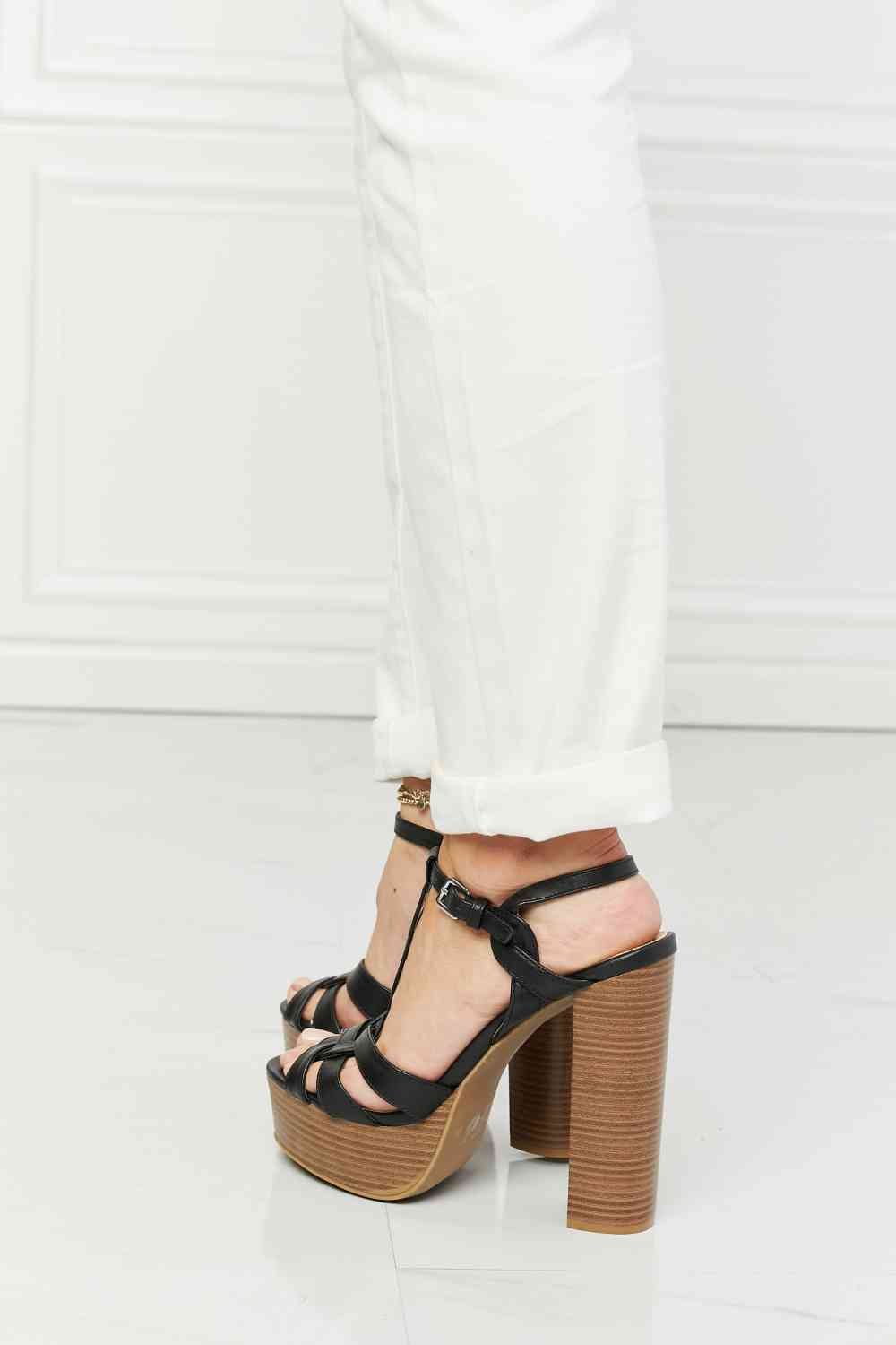 Legend She's Classy Strappy Heels - BloomBliss.com