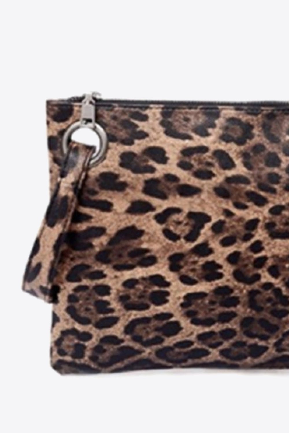 Leopard PU Leather Clutch - BloomBliss.com