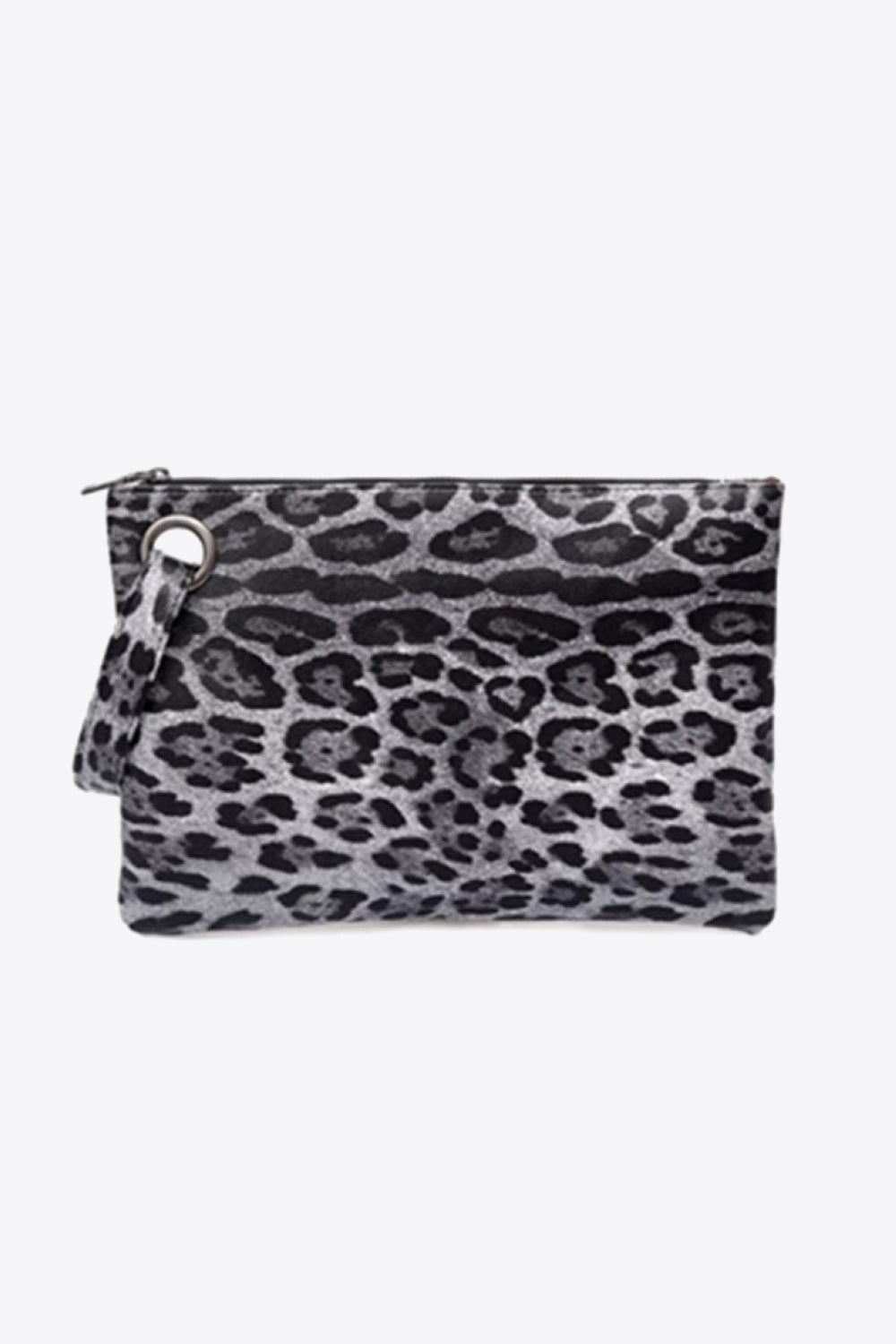 Leopard PU Leather Clutch - BloomBliss.com