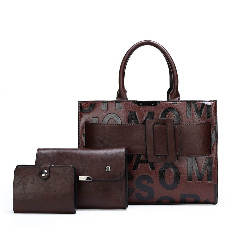 Luxury Embossed Tote Bag - BloomBliss.com