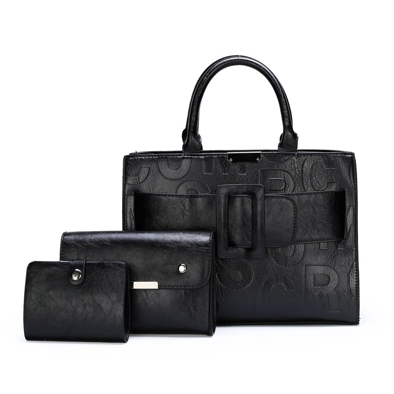 Luxury Embossed Tote Bag - BloomBliss.com