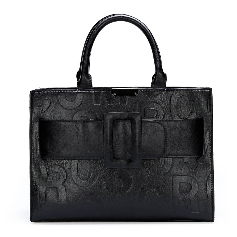 Luxury Embossed Tote Bag - BloomBliss.com