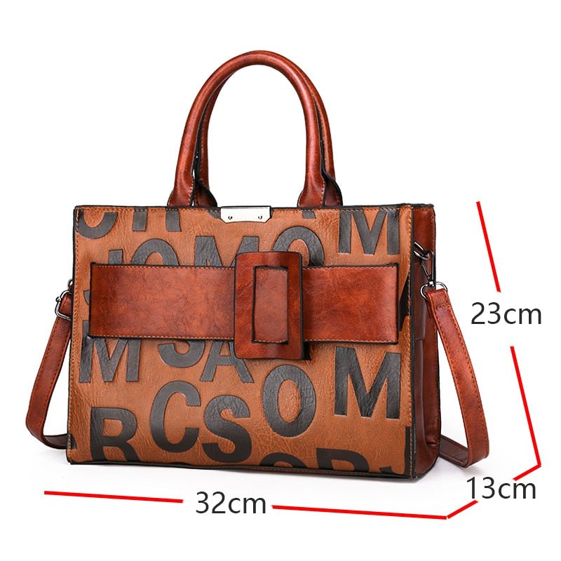 Luxury Embossed Tote Bag - BloomBliss.com