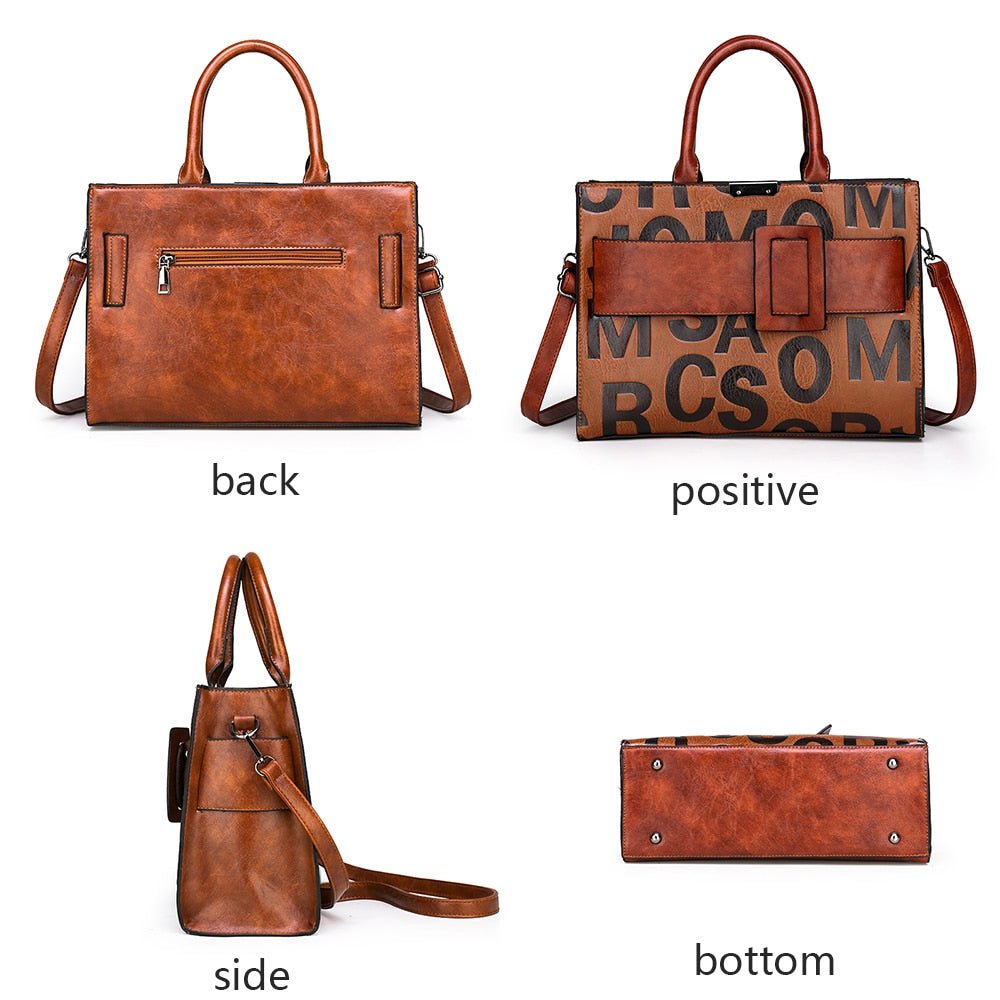 Luxury Embossed Tote Bag - BloomBliss.com