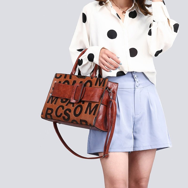 Luxury Embossed Tote Bag - BloomBliss.com
