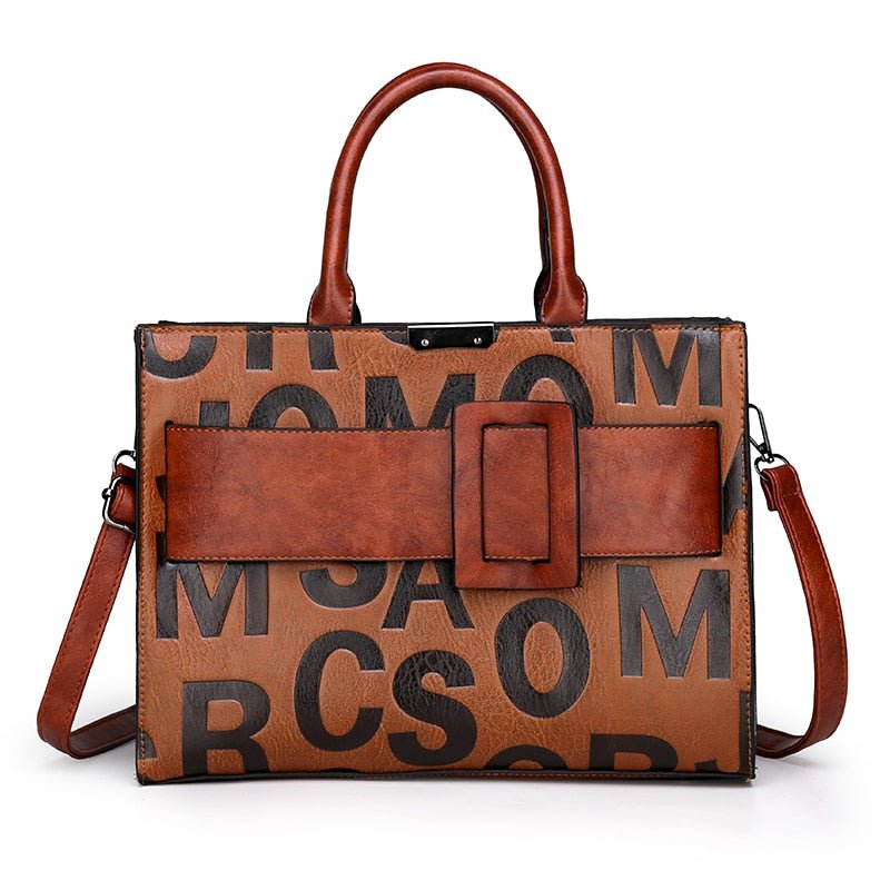 Luxury Embossed Tote Bag - BloomBliss.com