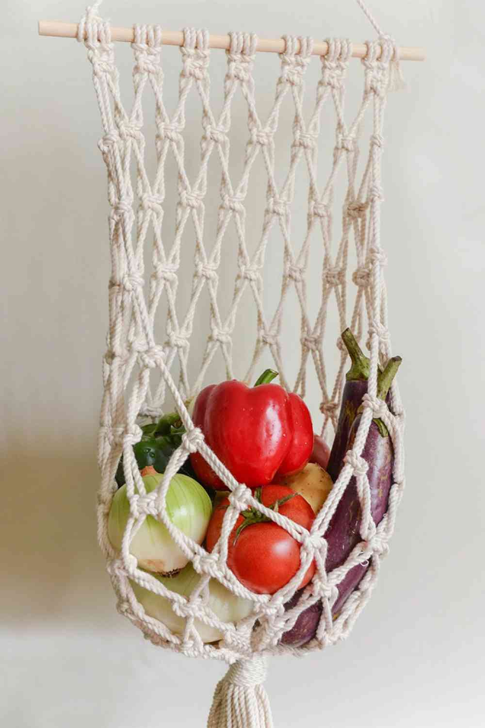 Macrame Basket Wall Hanging - BloomBliss.com