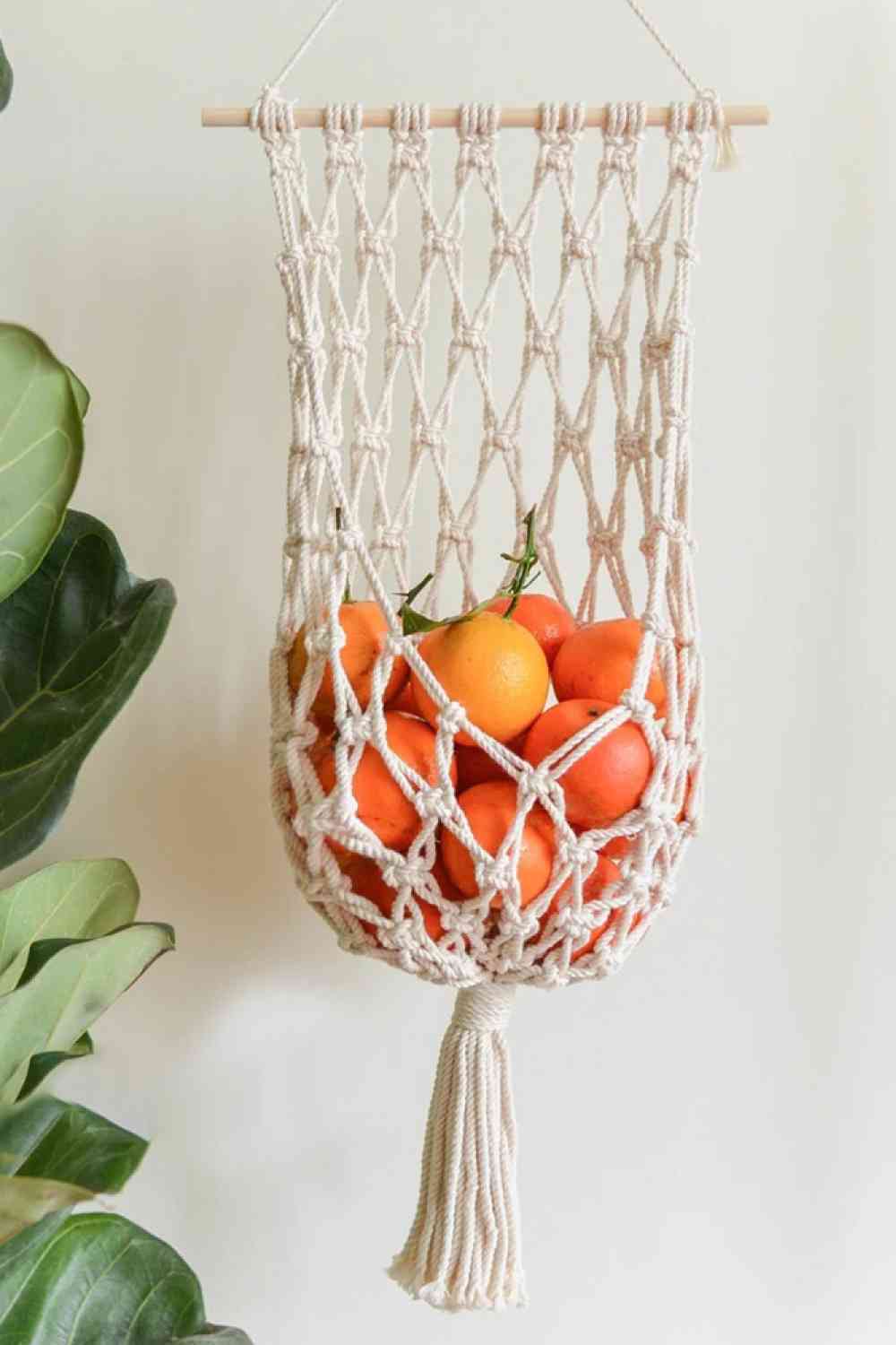 Macrame Basket Wall Hanging - BloomBliss.com