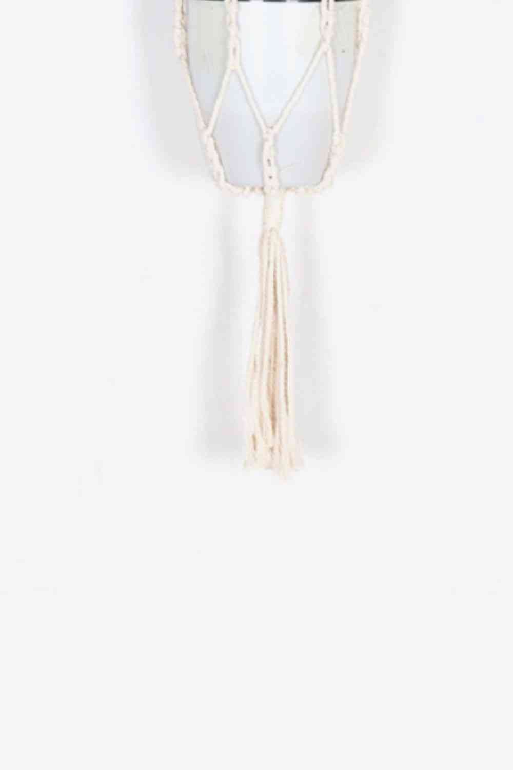 Macrame Basket Wall Hanging - BloomBliss.com