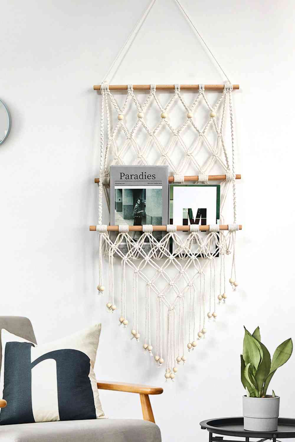 Macrame Book Holder - BloomBliss.com
