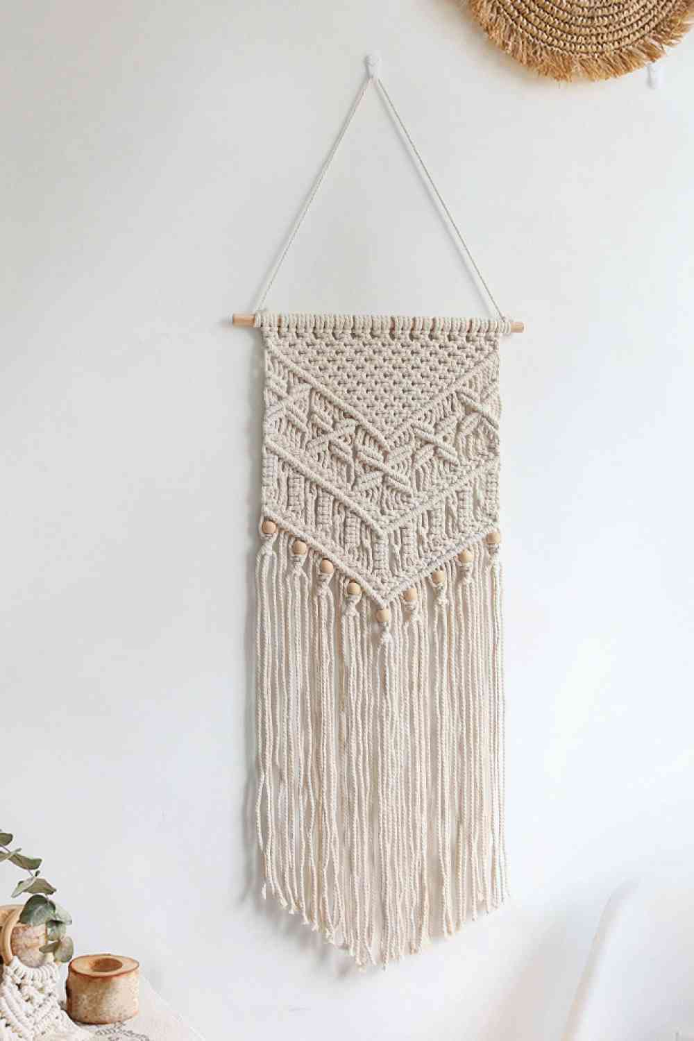 Macrame Fringe Wall Hanging - BloomBliss.com