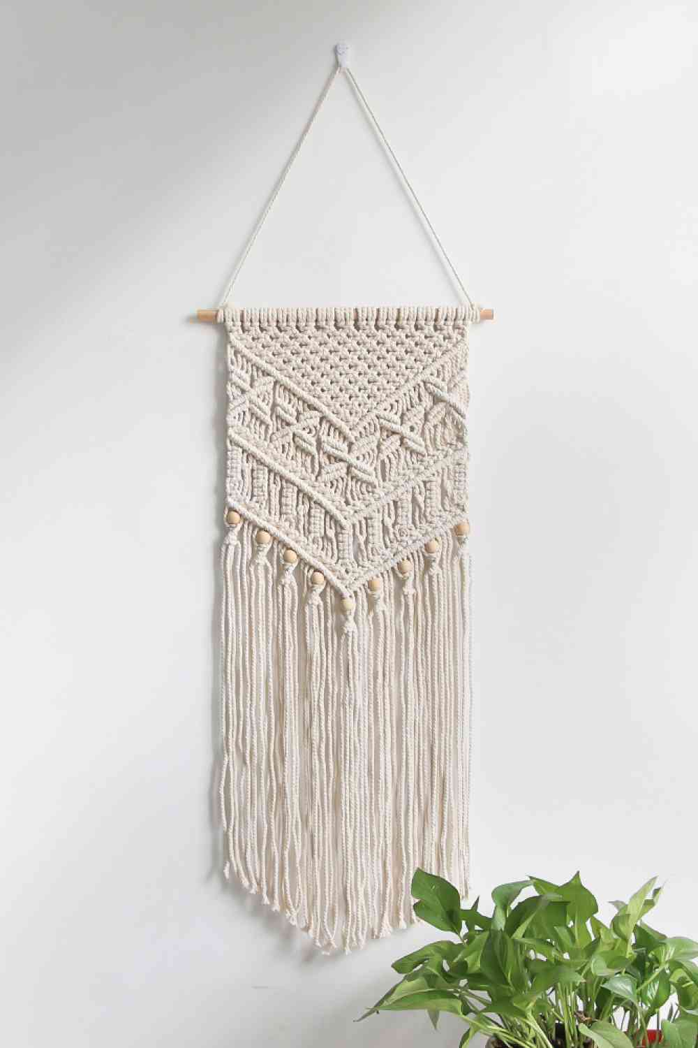 Macrame Fringe Wall Hanging - BloomBliss.com